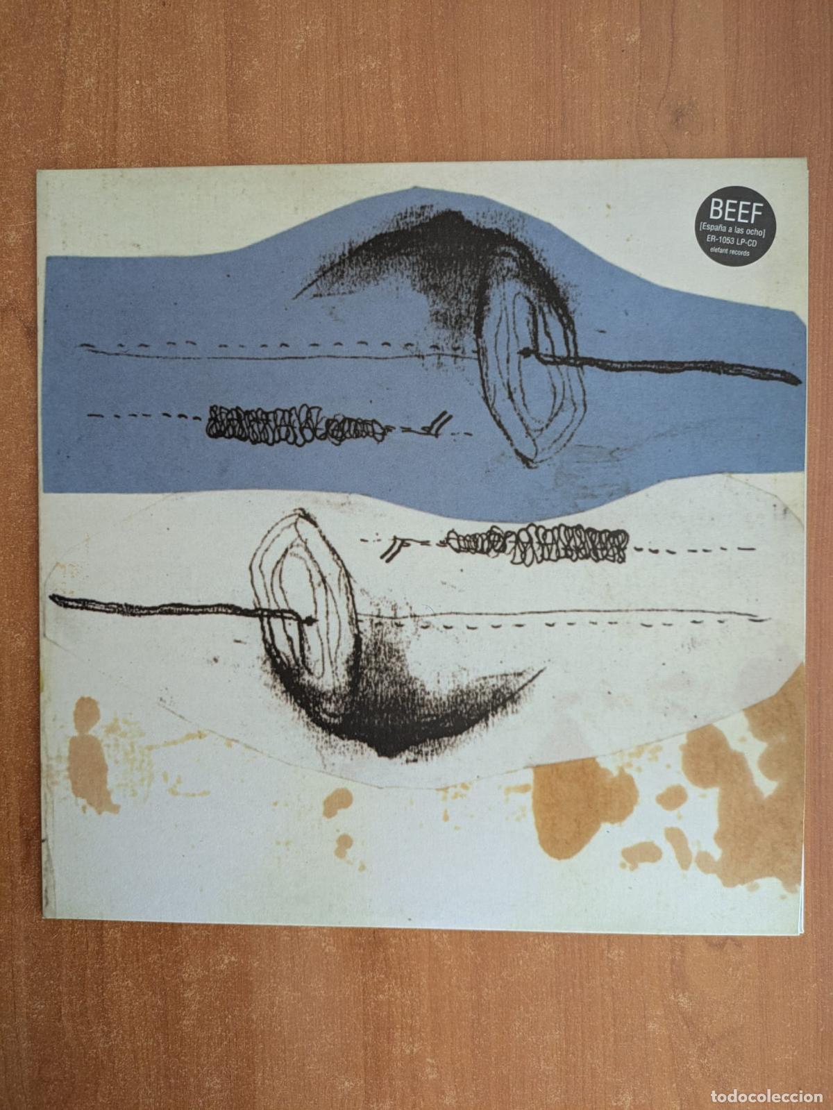 Discos de vinilo: BEEF. Espa&ntilde;a a las ocho. Elefant Record. A&ntilde;o 1987. - Foto 1