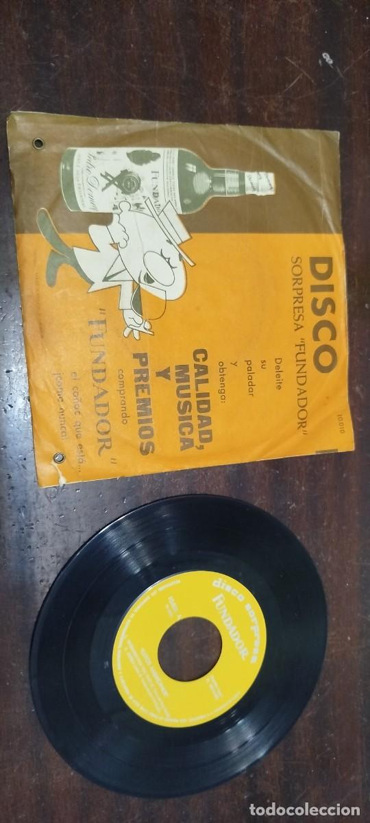 Discos de vinilo: Vinilo single Disco Sorpresa Fundador - Foto 2