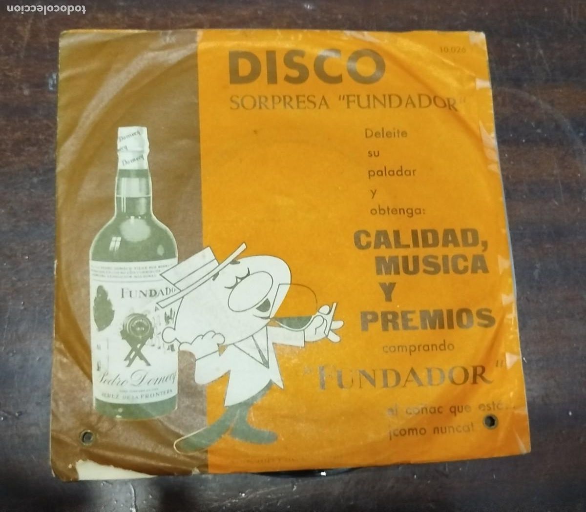 Discos de vinilo: Vinilo single Disco Sorpresa Fundador - Foto 1
