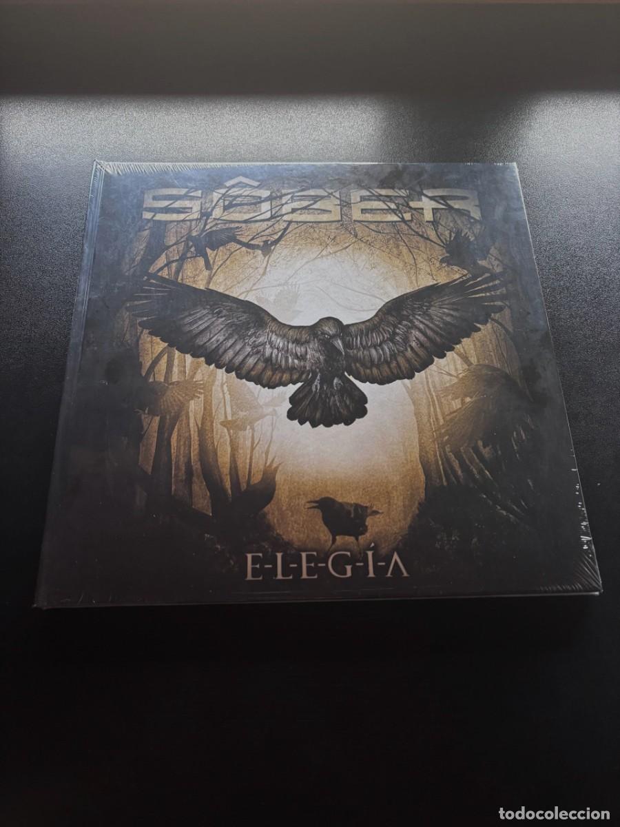 Discos de vinilo: S&ocirc;ber E-L-E-G-&Iacute;-A Disco de vinilo Edici&oacute;n Deluxe en formato libro + CD rock Sober elegia - Foto 1