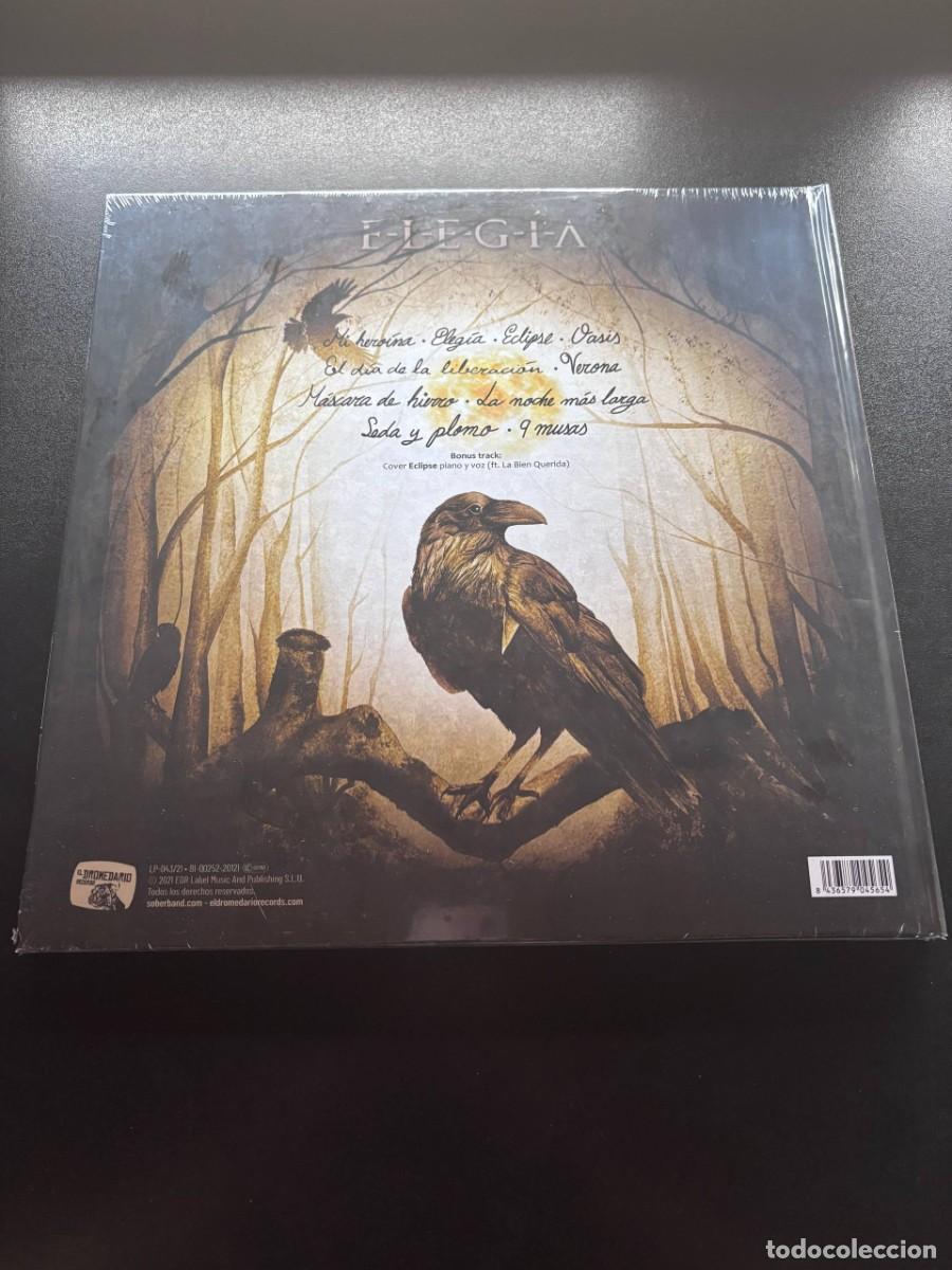Discos de vinilo: S&ocirc;ber E-L-E-G-&Iacute;-A Disco de vinilo Edici&oacute;n Deluxe en formato libro + CD rock Sober elegia - Foto 2
