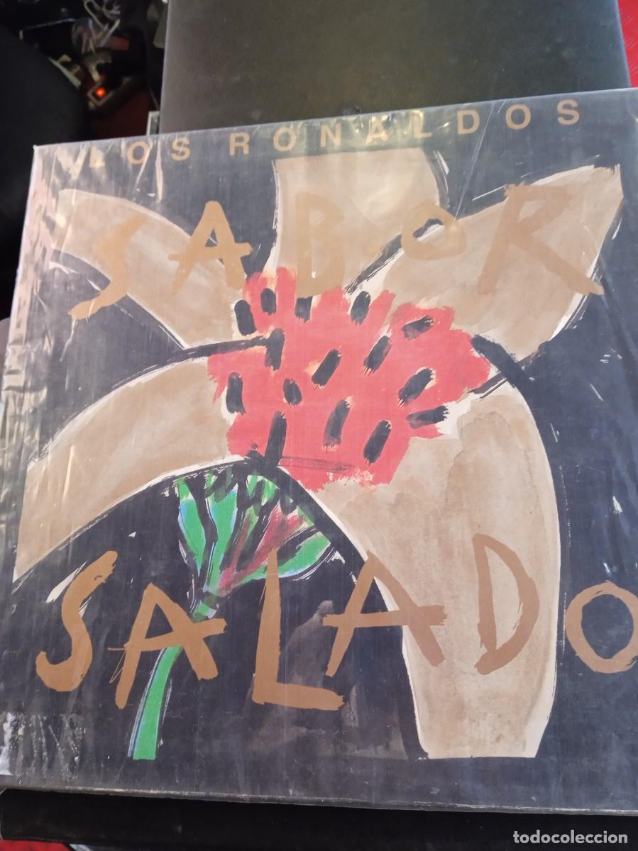 Discos de vinilo: LOS RONALDOS- SABOR SALADO. LP - Foto 1