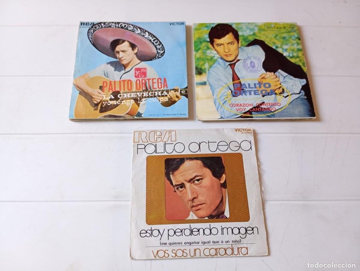 Discos de vinilo: SINGLES PALITO ORTEGA - Foto 1