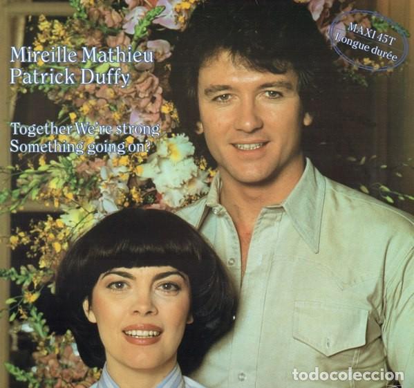 Discos de vinilo: Mireille Mathieu & Patrick Duffy &ndash; Together Were Strong / Somethings Going On - Foto 1