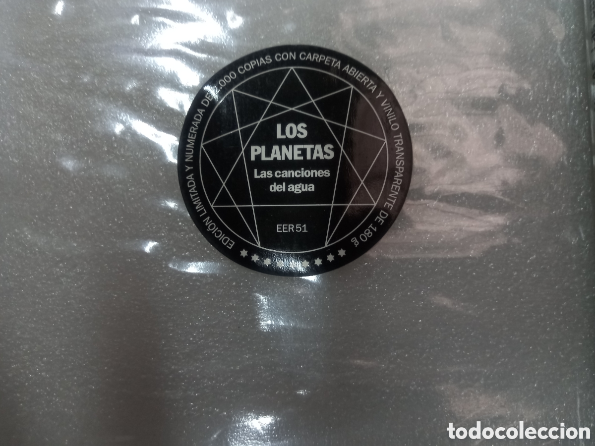 Discos de vinilo: LOS PLANETAS LAS CANCIONES DEL AGUA-NUMERADO - Foto 3