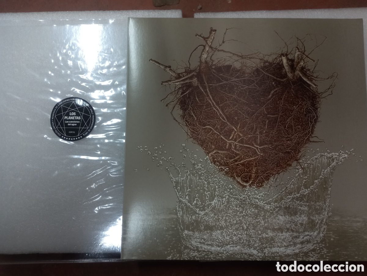 Discos de vinilo: LOS PLANETAS LAS CANCIONES DEL AGUA-NUMERADO - Foto 1