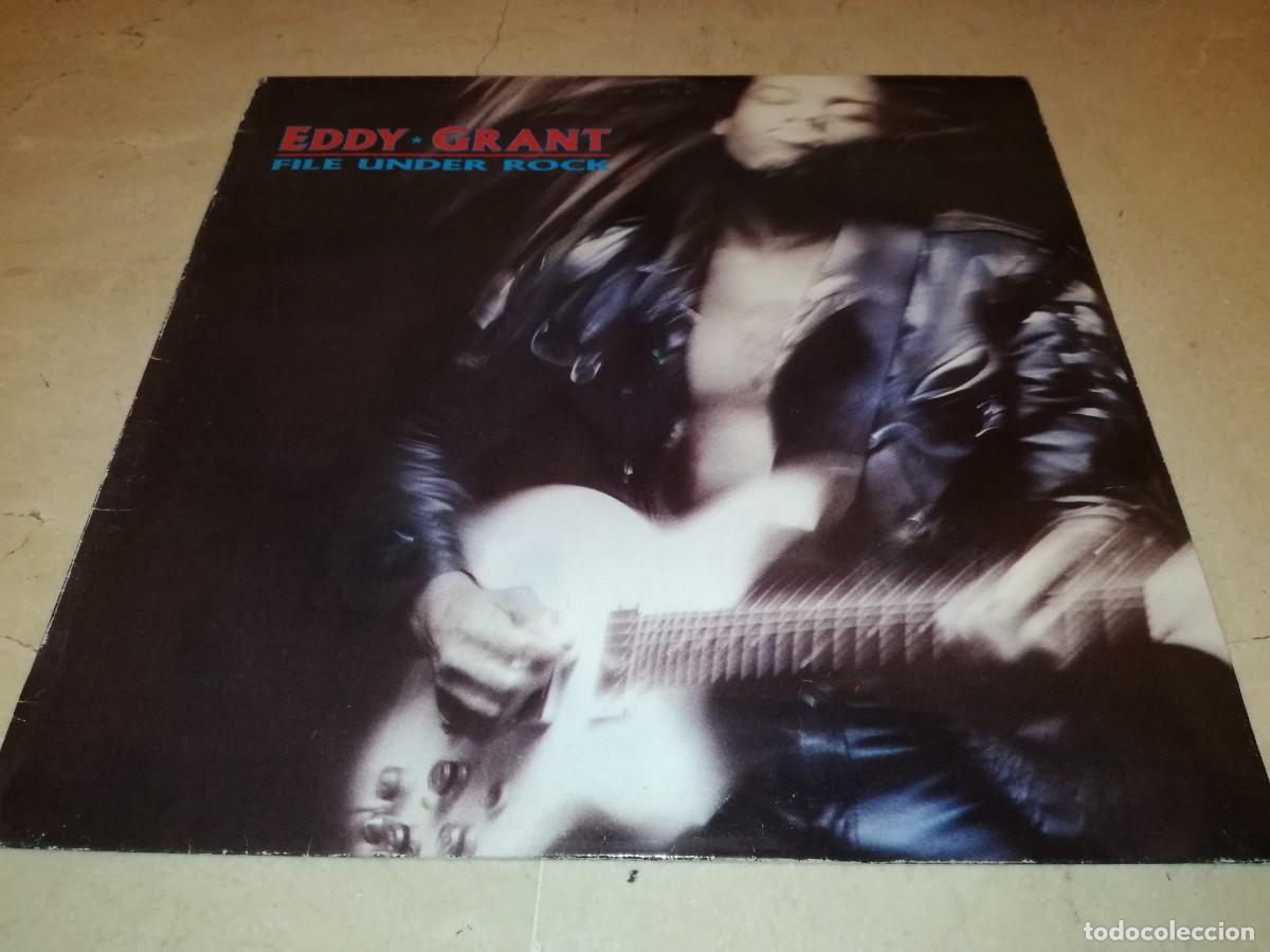 Discos de vinilo: EDDY GRANT-FILE UNDER ROCK-ORIGINAL ESPA&Ntilde;OL 1988 - Foto 1