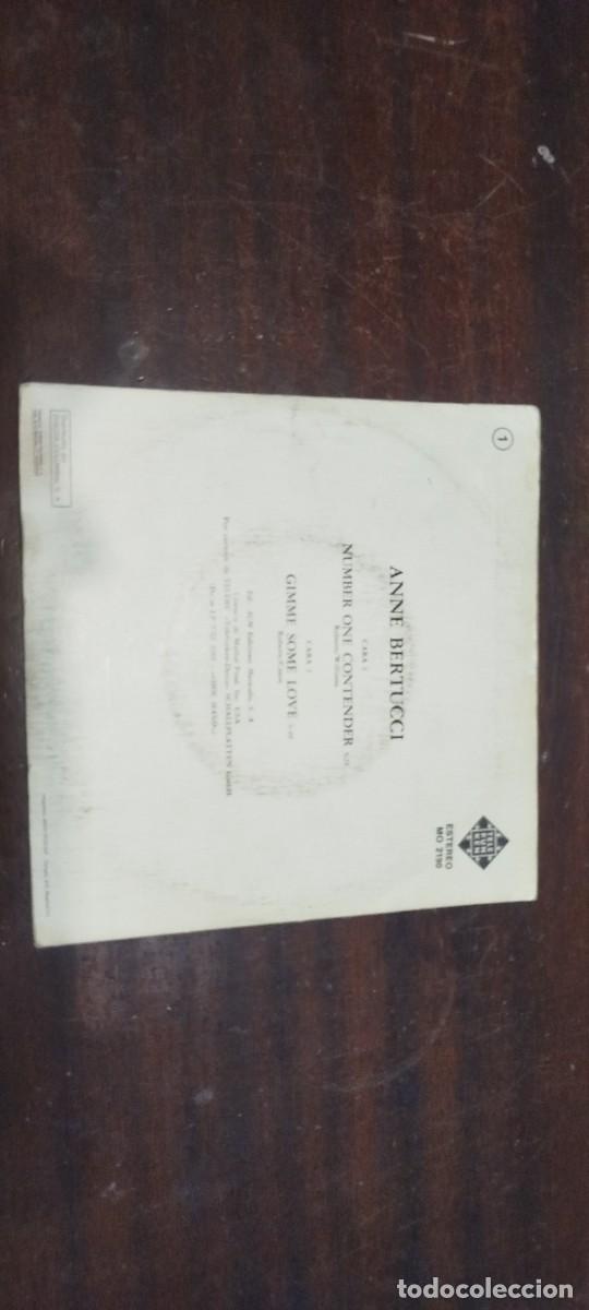 Discos de vinilo: Vinilo single Anne Bertucci - Foto 4