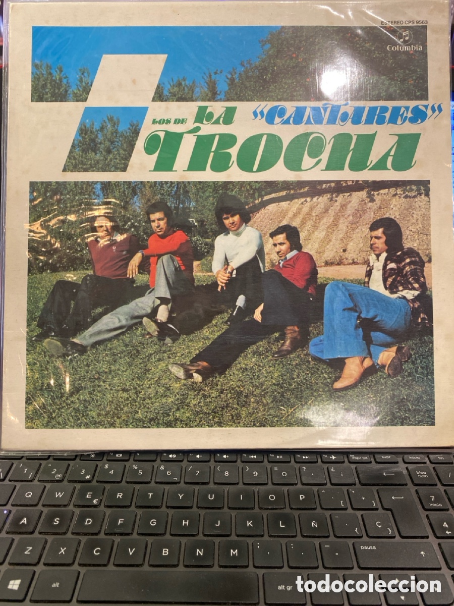 Discos de vinilo: LOS DE LA TROCHA - CANTARES LP SPAIN 1978 - Foto 1
