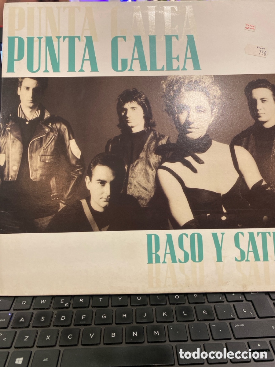 Discos de vinilo: PUNTA GALEA - RASO Y SATEN MAXI SINGLE SPAIN - Foto 1