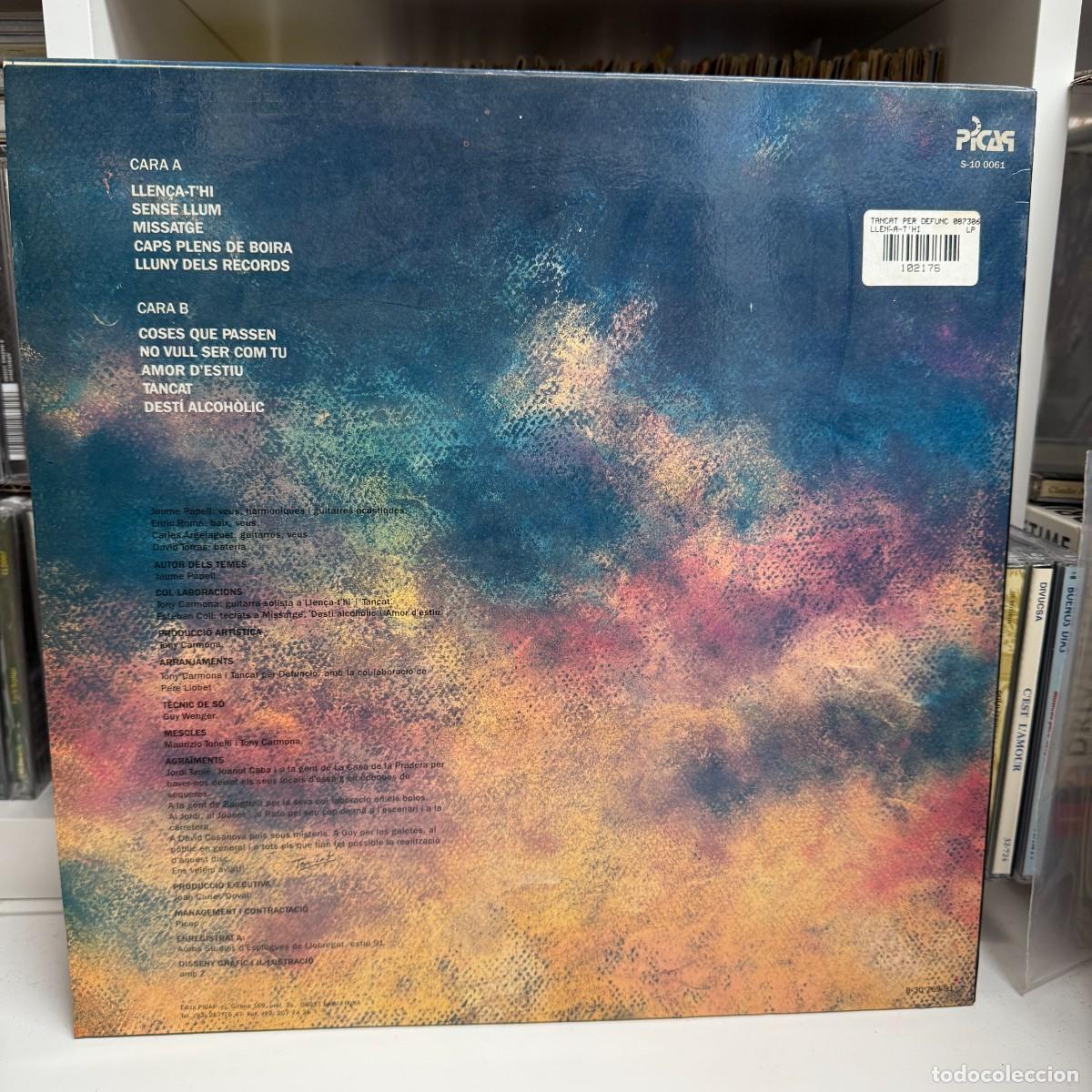 Discos de vinilo: Tancat Per Defunci&oacute; - Llen&ccedil;a-thi (Vinilo) - Foto 2