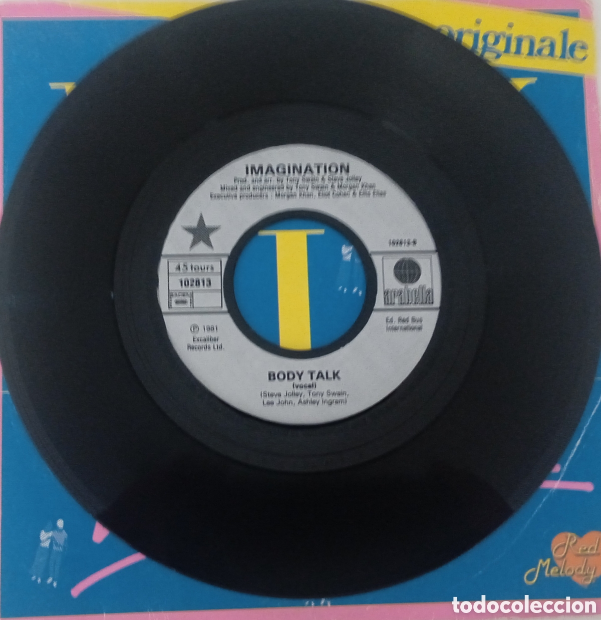 Discos de vinilo: IMAGINATION - Body talk (1981) single - Foto 5