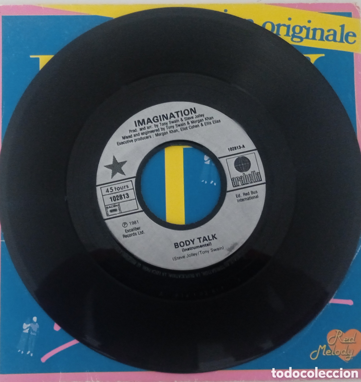 Discos de vinilo: IMAGINATION - Body talk (1981) single - Foto 6