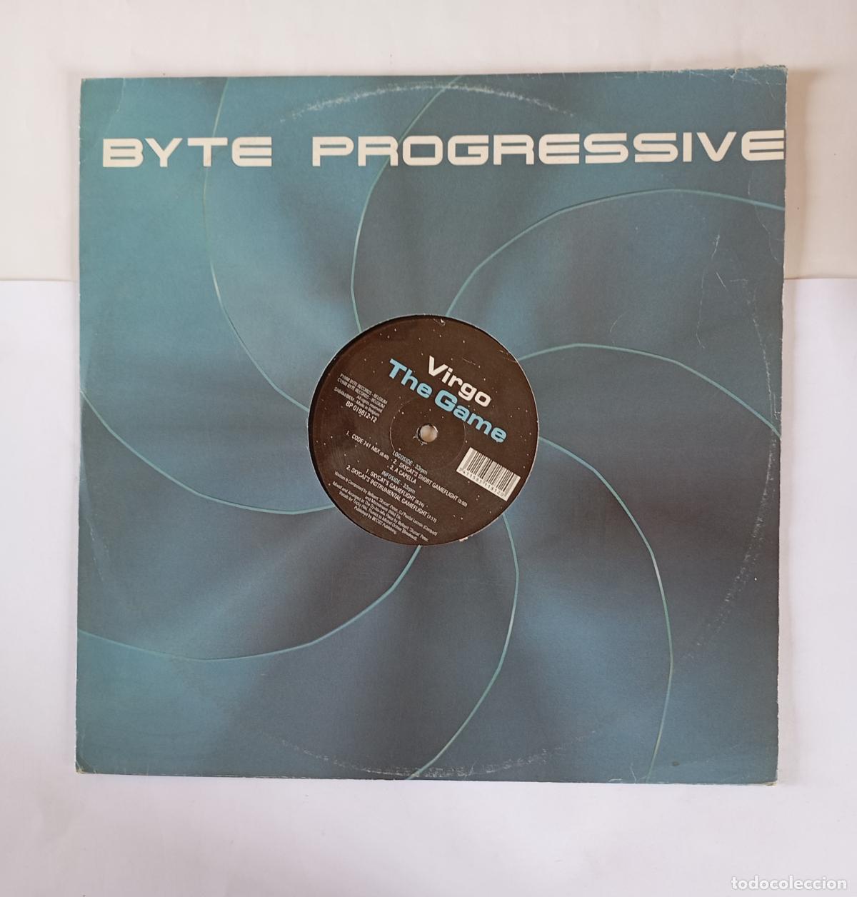 Discos de vinilo: BYTE PROGRESSIVE. VIRGO THE GAME. MAXI-SINGLE. TDKDA60 - Foto 1
