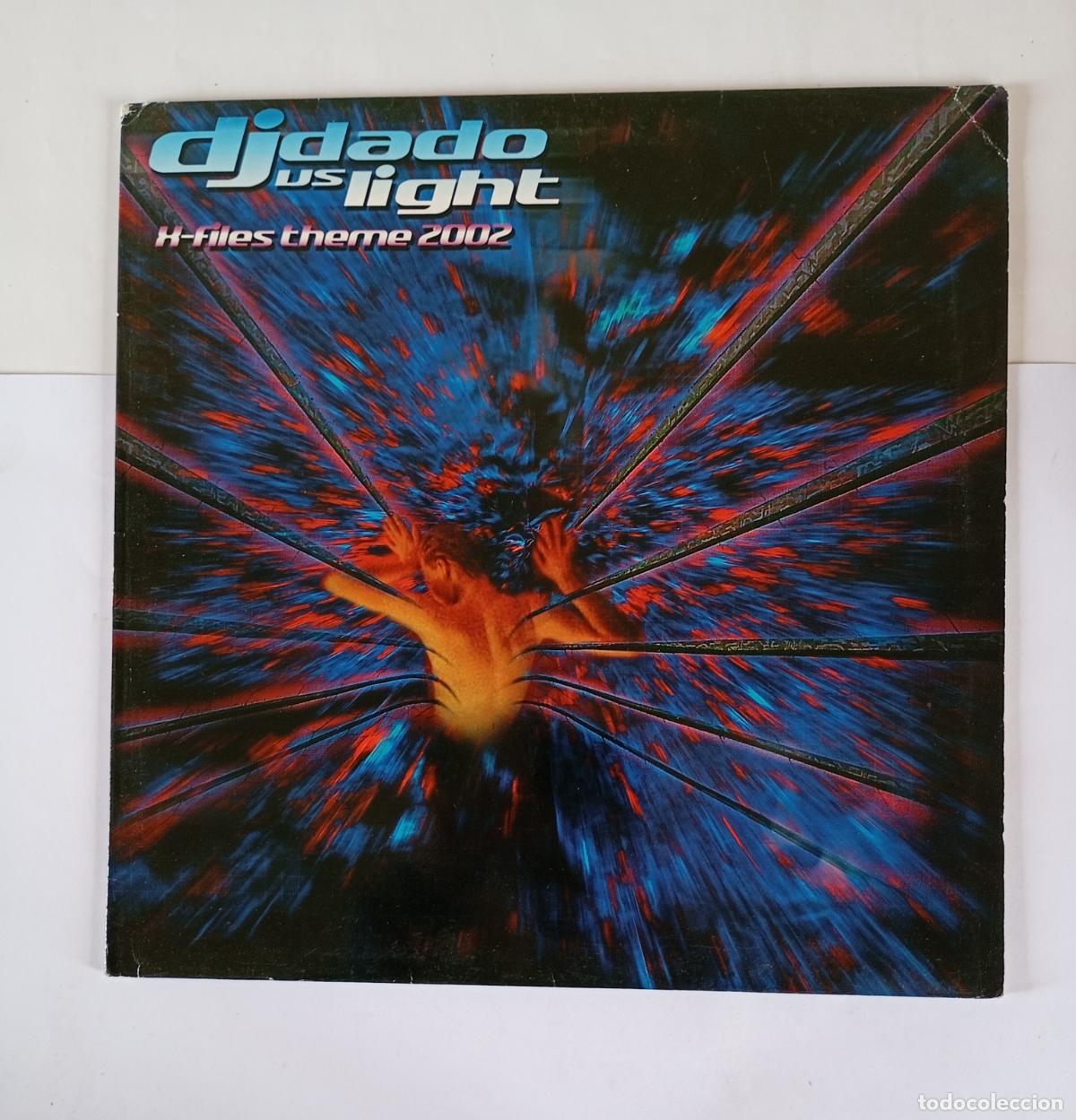 Discos de vinilo: DJ. DADO VS. LIGHT. X-FILES THEME 2002. MAXI-SINGLE. TDKDA60 - Foto 1