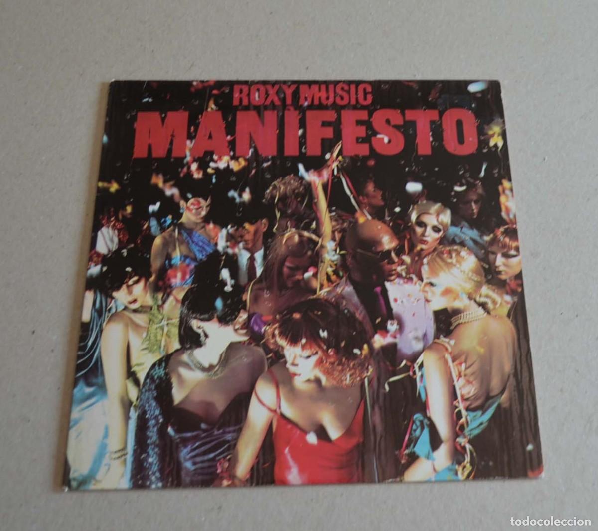 Discos de vinilo: ROXY MUSIC - MANIFESTO - Foto 1