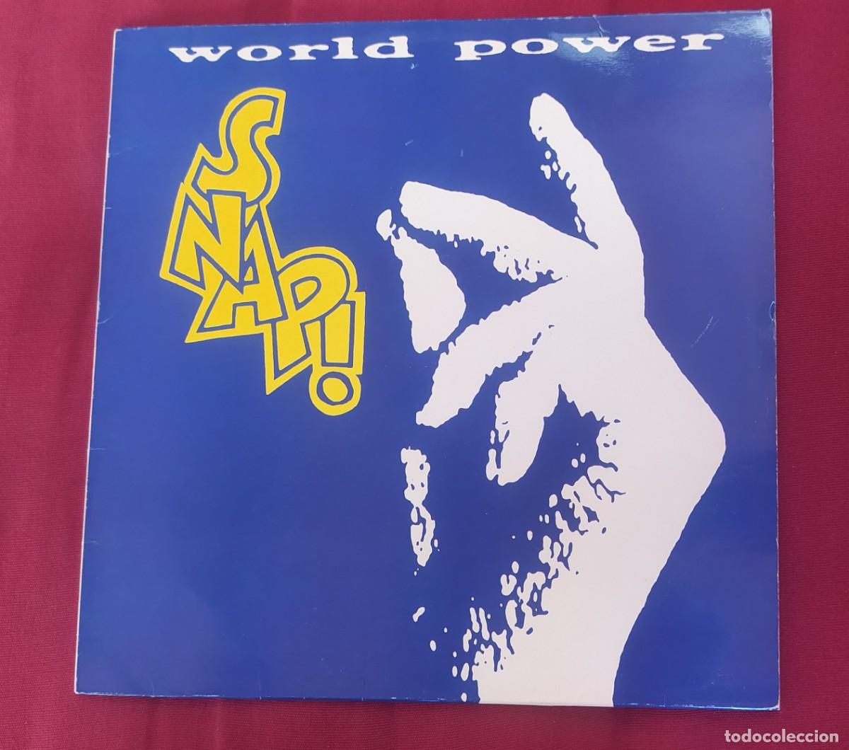 Discos de vinilo: LP SNAP- world power. A&ntilde;o 1990 - Foto 1