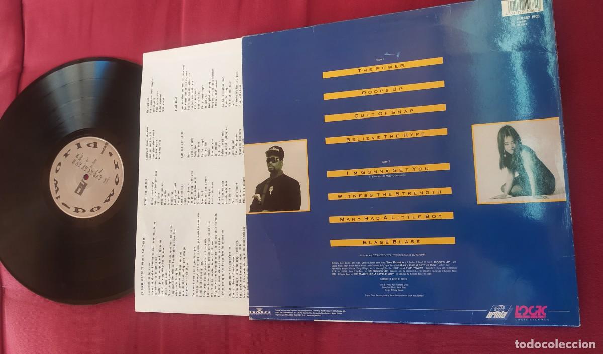 Discos de vinilo: LP SNAP- world power. A&ntilde;o 1990 - Foto 2