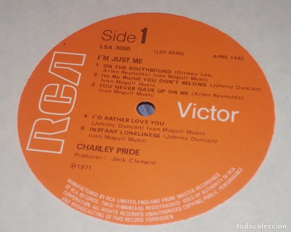 Discos de vinilo: DISCO LP DE VINILLO DE CHARLEY PRIDE - Foto 3