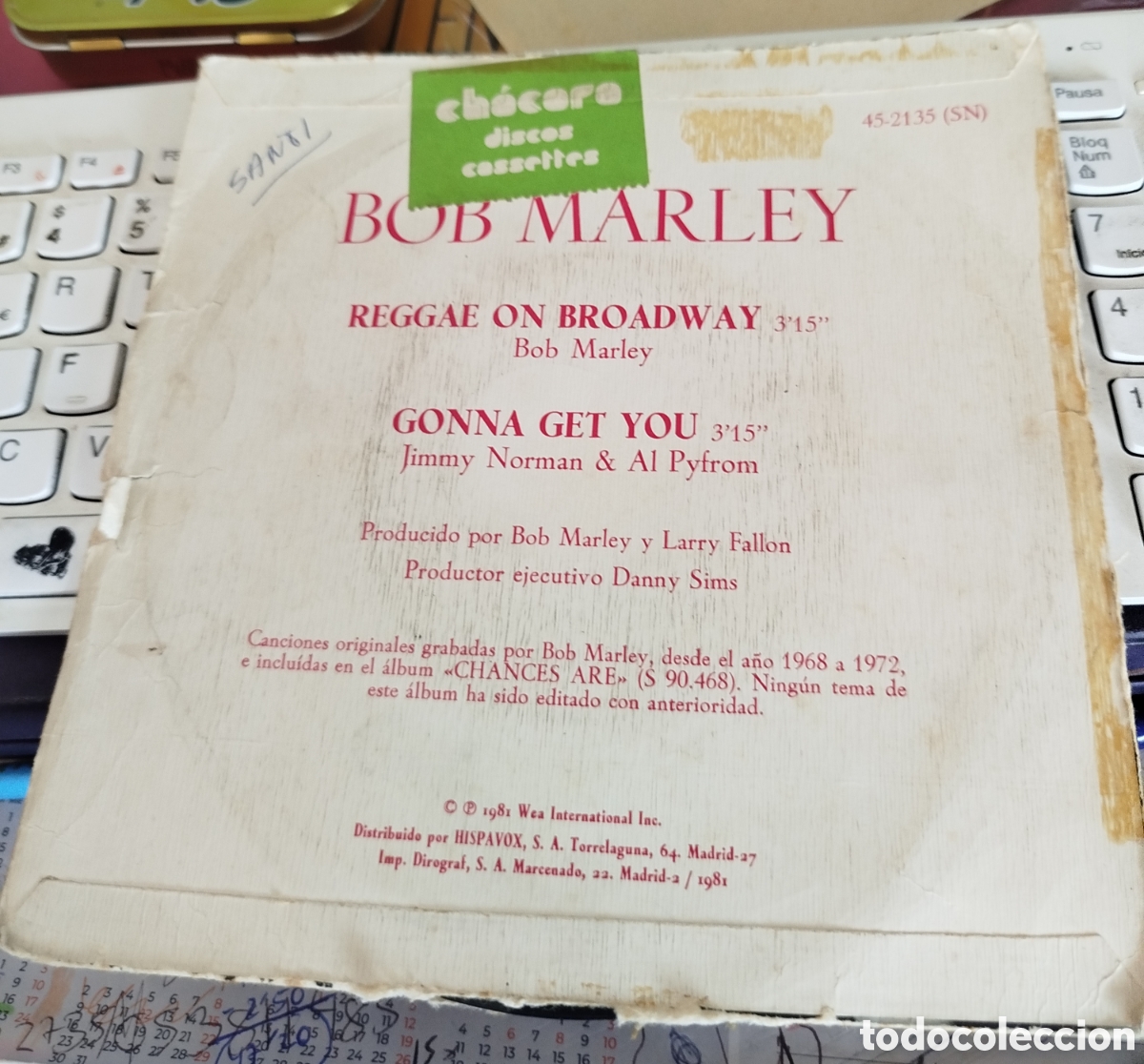 Discos de vinilo: Bob Marley - Reggae on Broadway - Foto 4