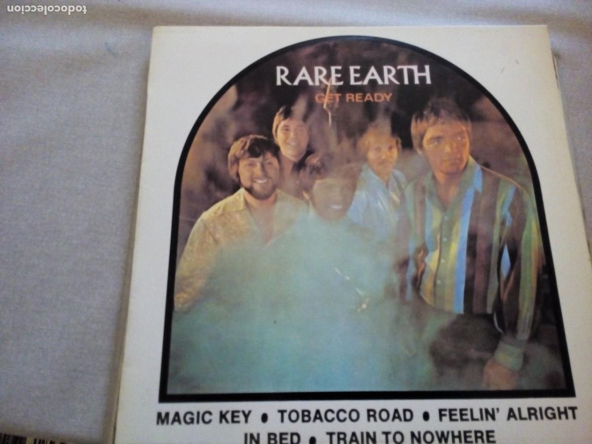 Discos de vinilo: RARE EARTH GET READY LP SPAIN - Foto 1