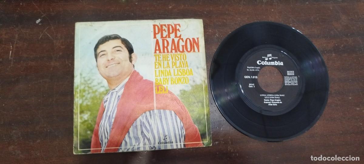 Discos de vinilo: Vinilo single Pepe Arag&oacute;n - Foto 3