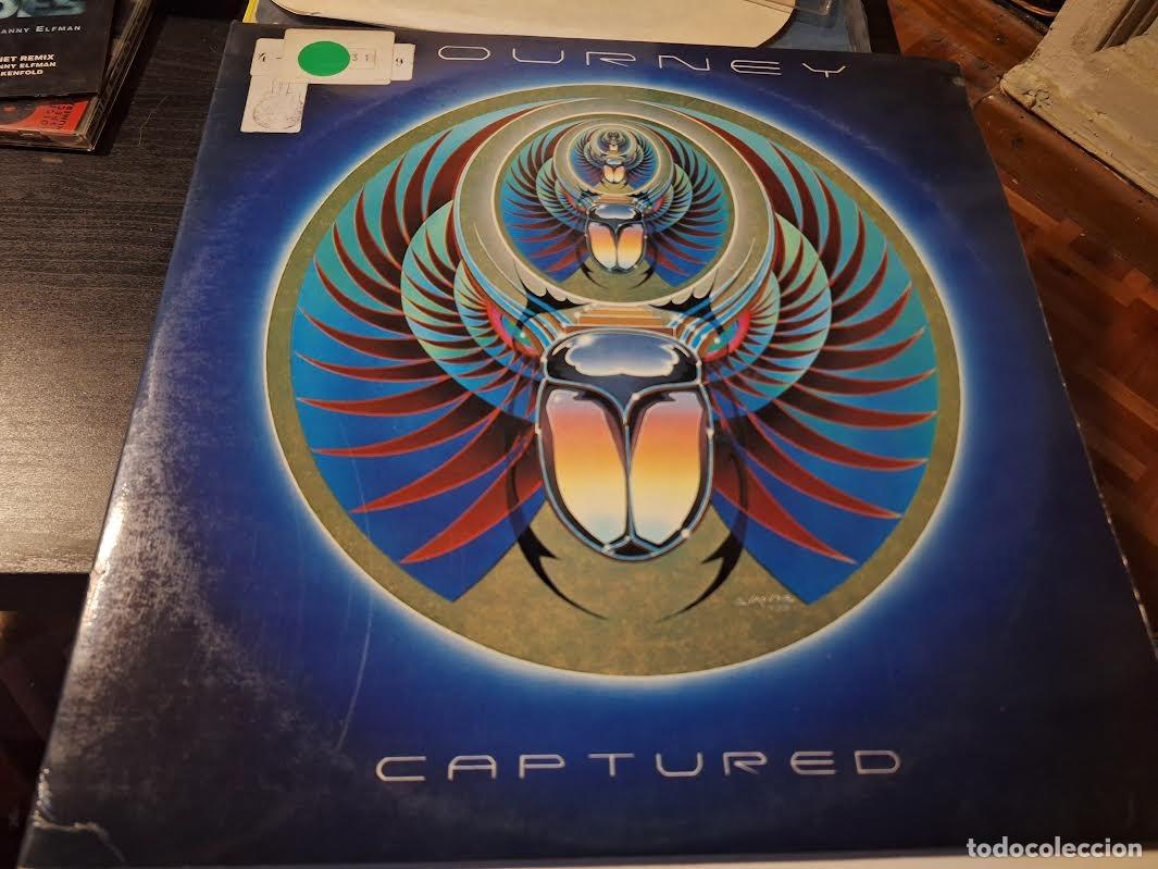 Discos de vinilo: JOURNEY - CAPTURED LP DOBLE 2LP CBS 1981 - HARD ROCK - Foto 1