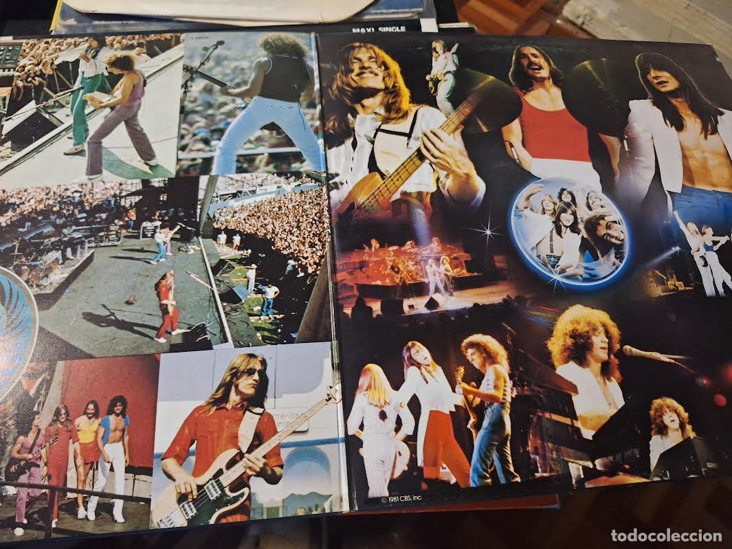 Discos de vinilo: JOURNEY - CAPTURED LP DOBLE 2LP CBS 1981 - HARD ROCK - Foto 2