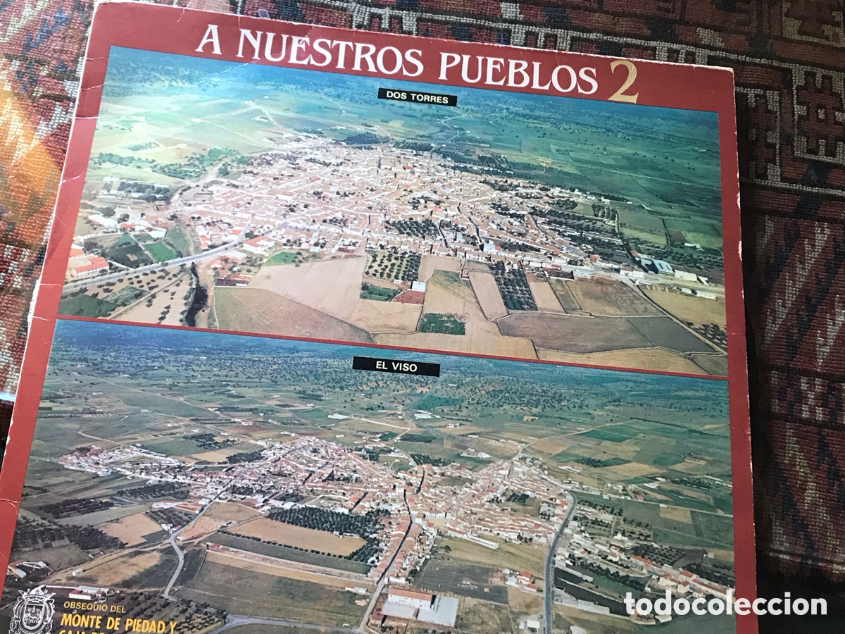 Discos de vinilo: A nuestros pueblos 2. Dos Torres. El Viso - Foto 1