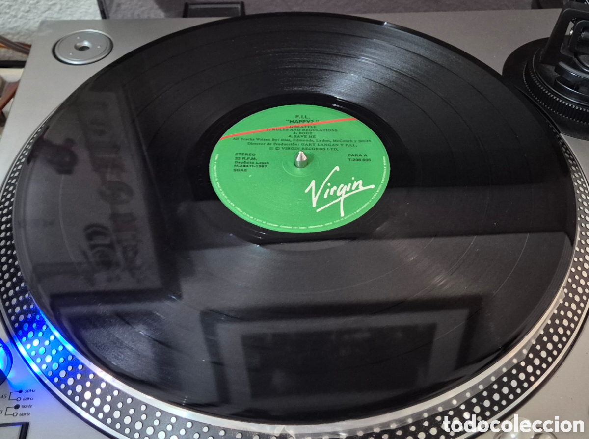 Discos de vinilo: Public Image Limited &ndash; Happy? Lp 1987 - Foto 5