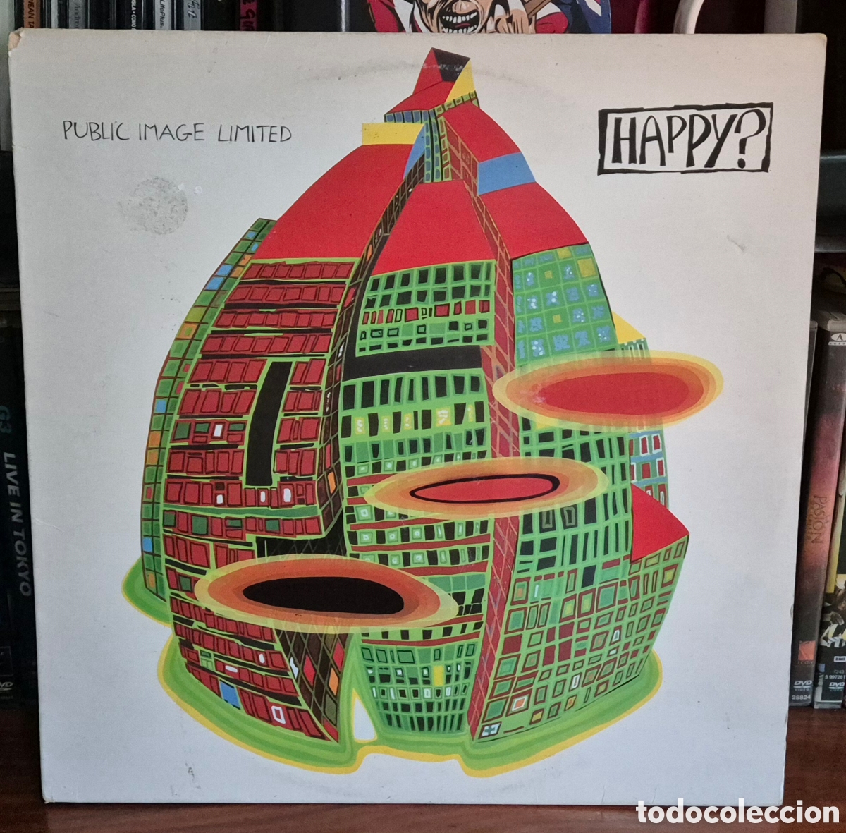 Discos de vinilo: Public Image Limited &ndash; Happy? Lp 1987 - Foto 1