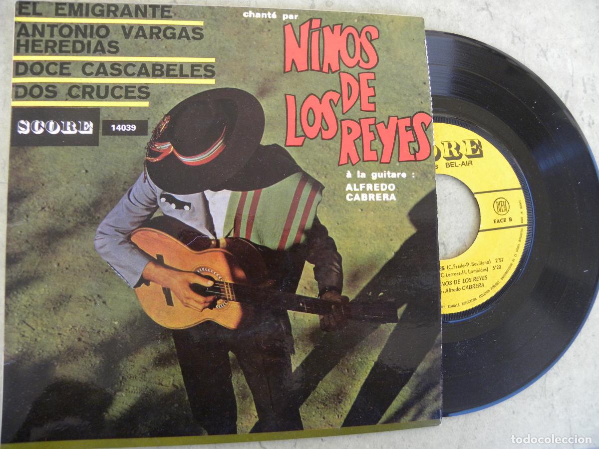 Discos de vinilo: NINOS DE LOS REYES -EL EMIGRANTE -EP - Foto 1