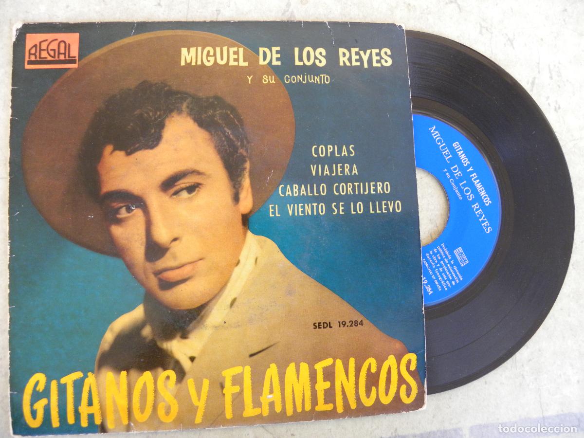 Discos de vinilo: MIGUEL DE LOS REYES -COPLAS -EP 1961 - Foto 1