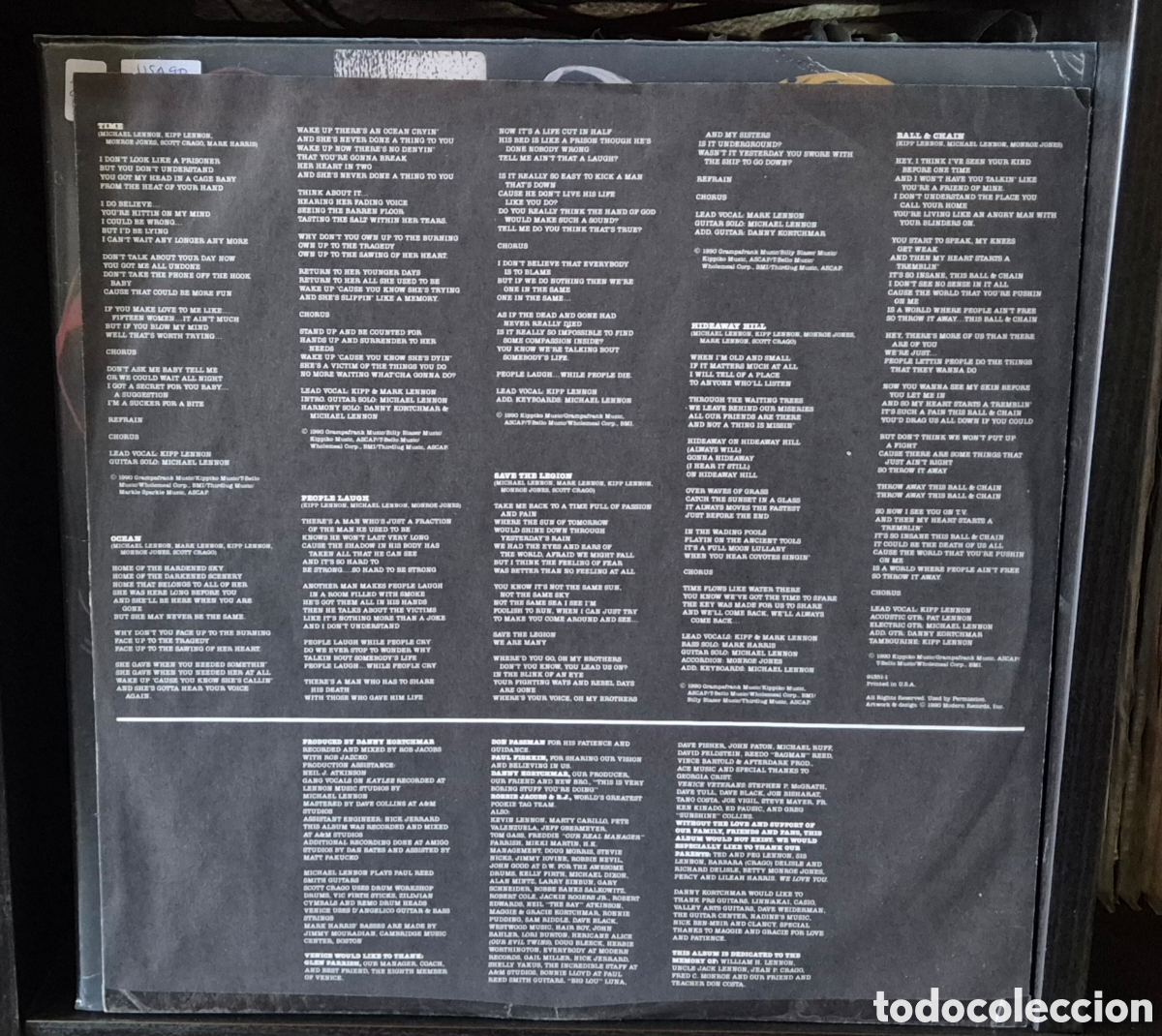 Discos de vinilo: Venice - Venice lp 1990 USA - Foto 3