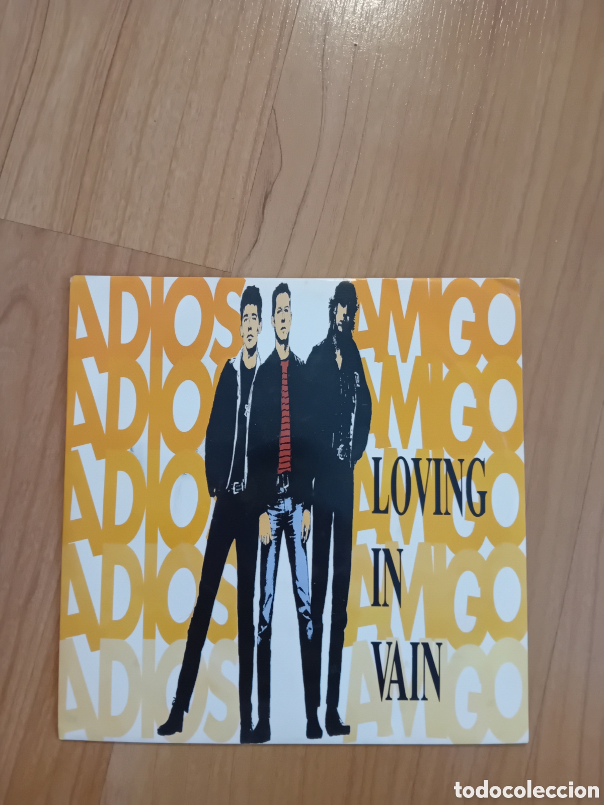 Discos de vinilo: ADIOS AMIGO. LOVING IN VAIN - Foto 1