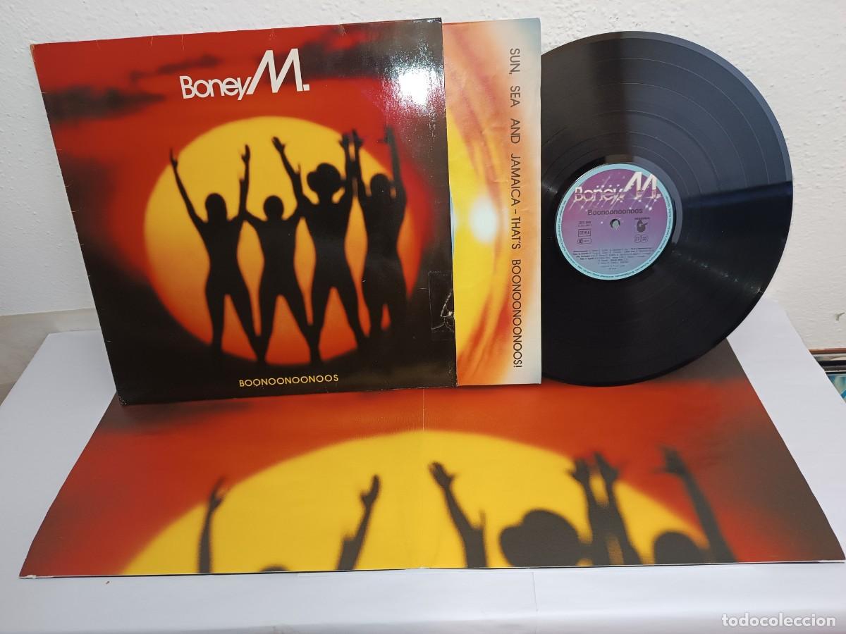 Discos de vinilo: Boney M. - Boonoonoonoos - LP + POSTER GERMANY 1981 - Foto 1