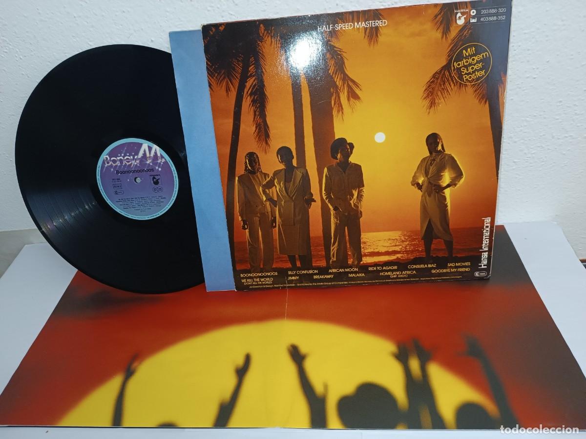 Discos de vinilo: Boney M. - Boonoonoonoos - LP + POSTER GERMANY 1981 - Foto 2