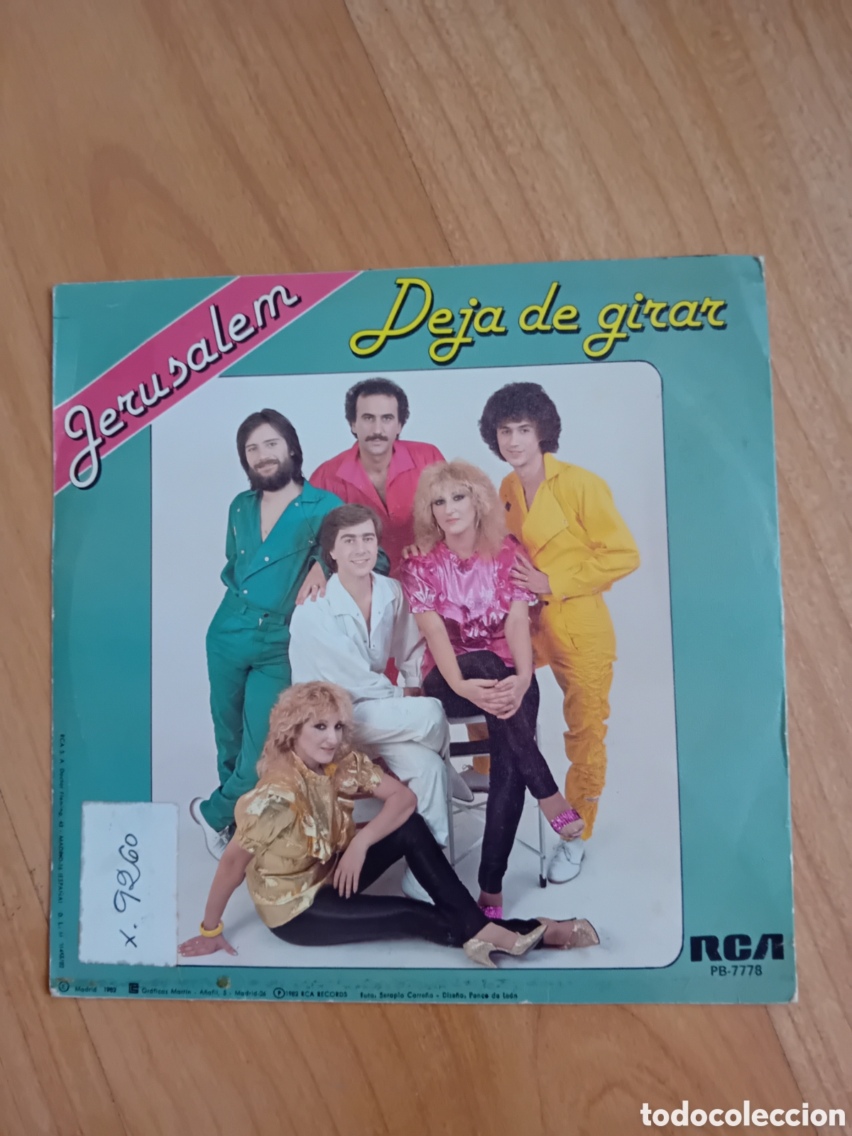 Discos de vinilo: JERUSALEM. COMO EL VIENTO. DEJA DE GIRAR - Foto 2