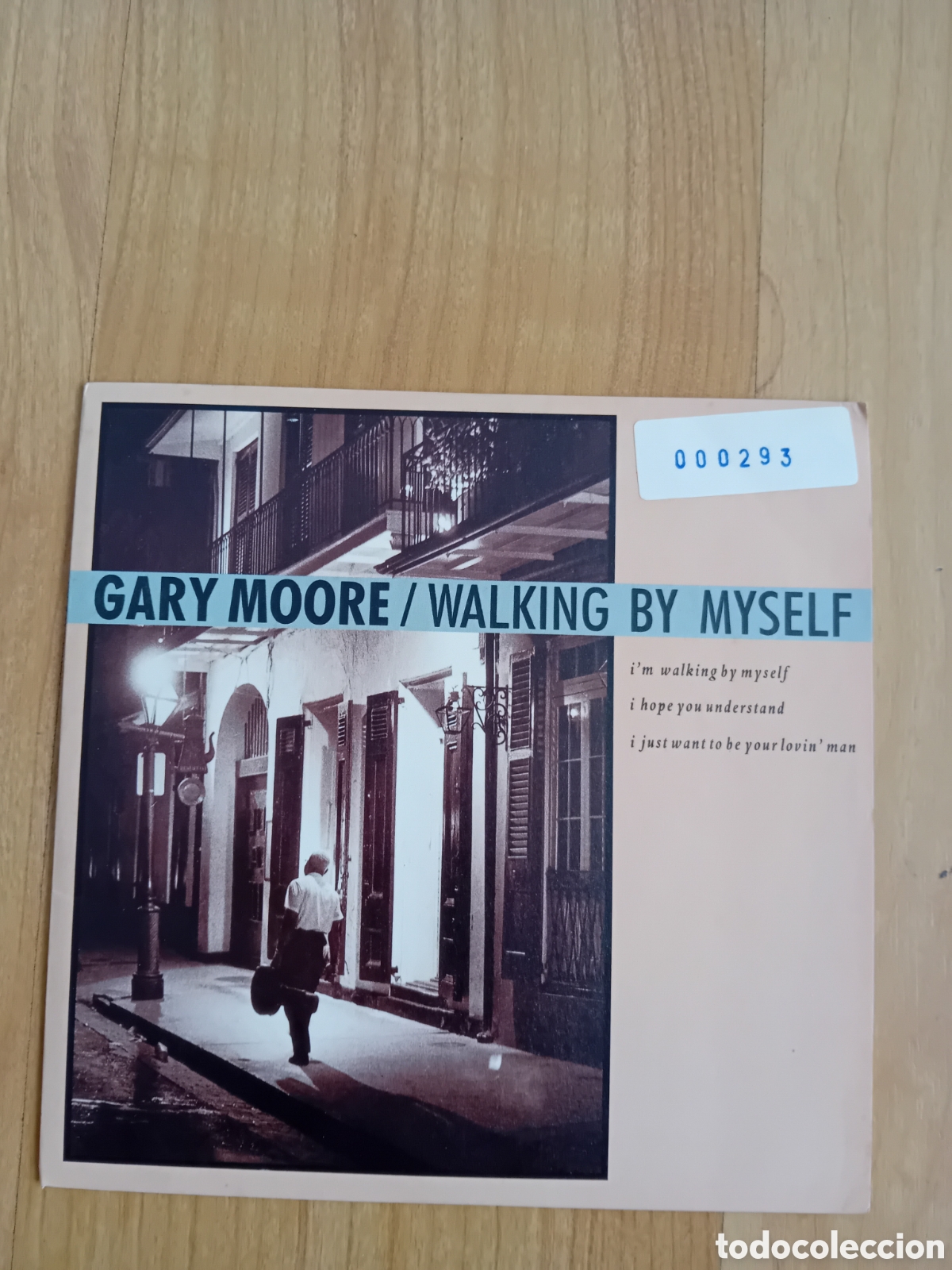 Discos de vinilo: GARY MOORE. WALKING BY MYSELF - Foto 1