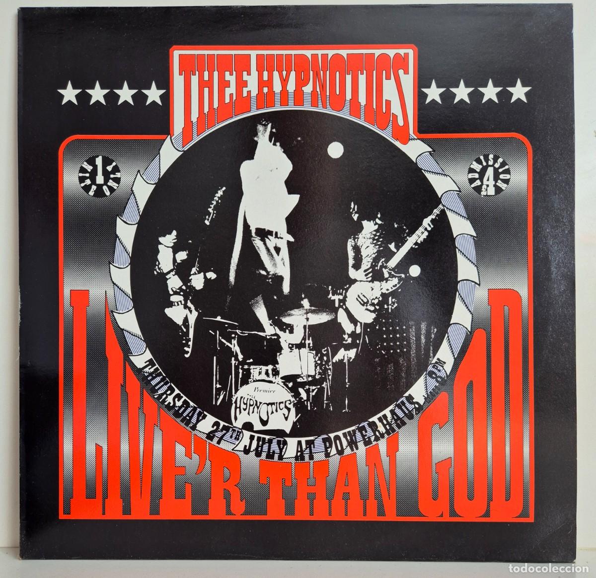 Discos de vinilo: Thee Hypnotics - Live than God. LP vinilo - Foto 1