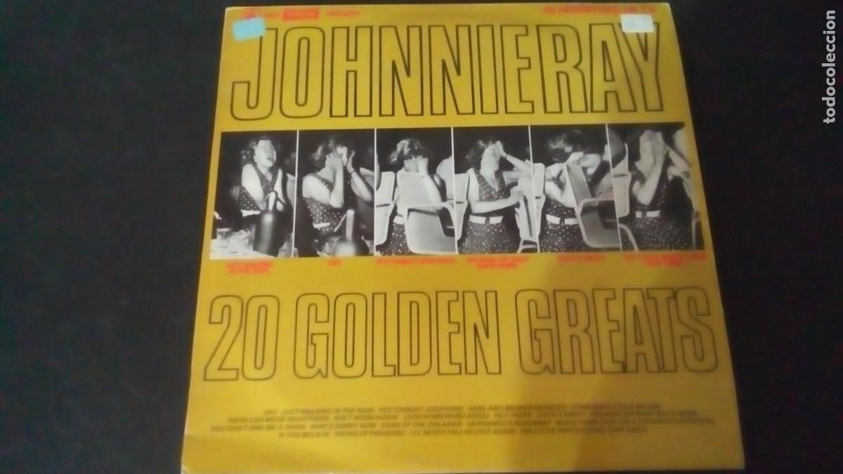 Discos de vinilo: LP-JOHNNIE RAY-20 GOLDEN GREATS - Foto 1