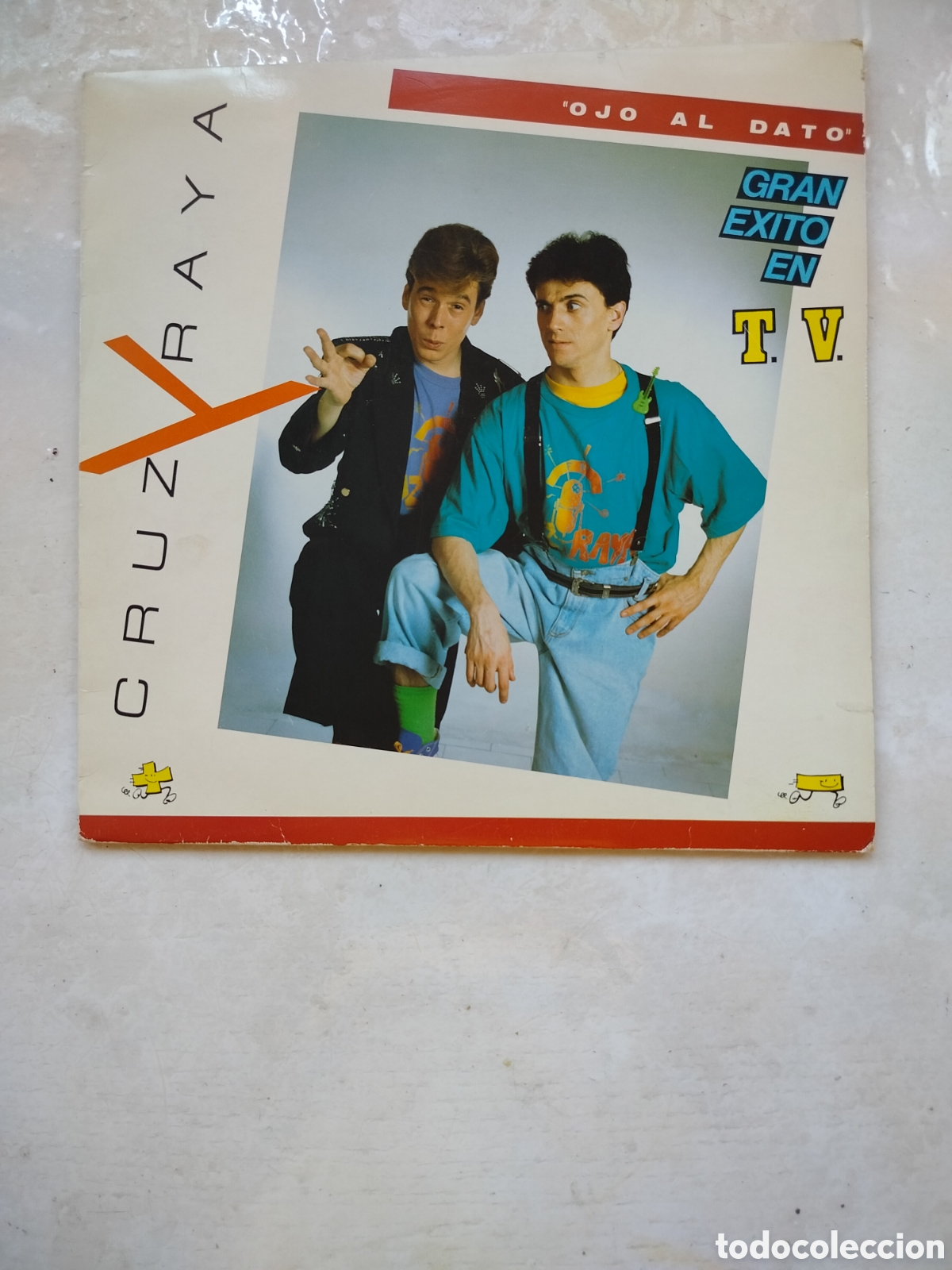 Discos de vinilo: Cruz y Raya LP Ojo al Dato - Foto 1