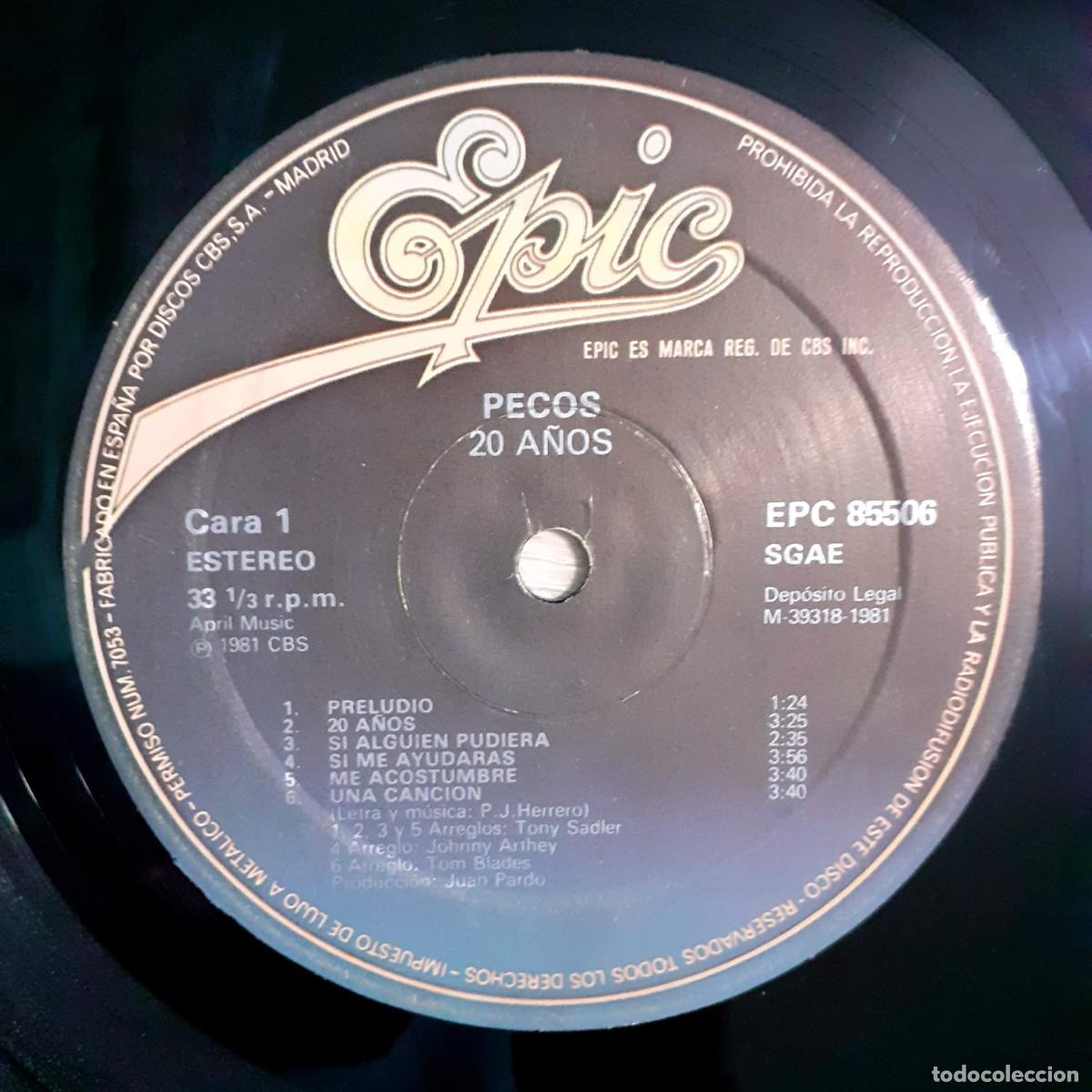 Discos de vinilo: Discos de vinilo de LOS PECOS - Foto 7