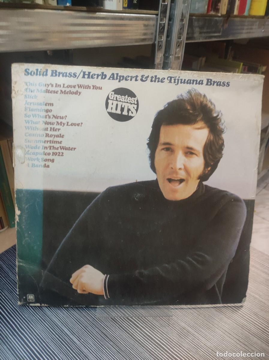 Discos de vinilo: Herb Alpert & The Tijuana Brass &ndash; Solid Brass - Foto 1