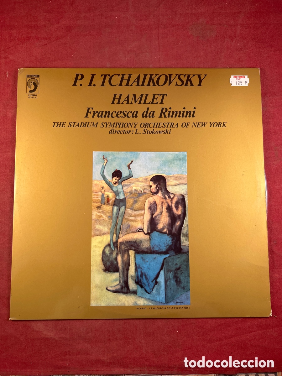 Discos de vinilo: P. I. TCHAIKOVSKY HAMLET Francesca da Rimini - Foto 1