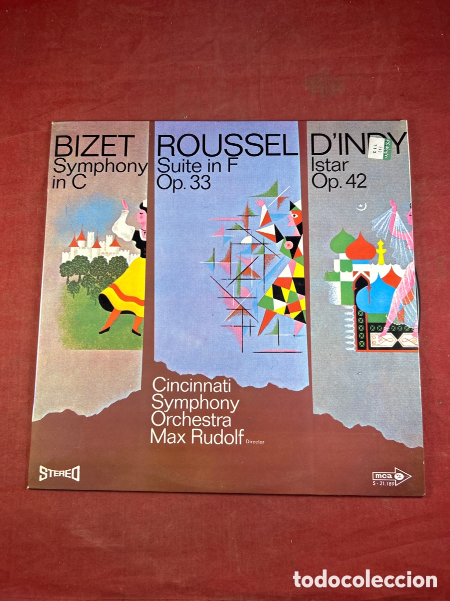 Discos de vinilo: Cincinnati Symphony Orchestra Max Rudolf Director - Foto 1