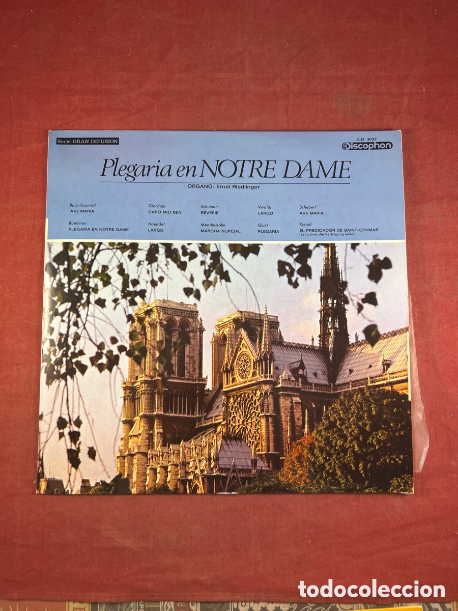 Disques de vinyle: Plegaria en NOTRE DAME