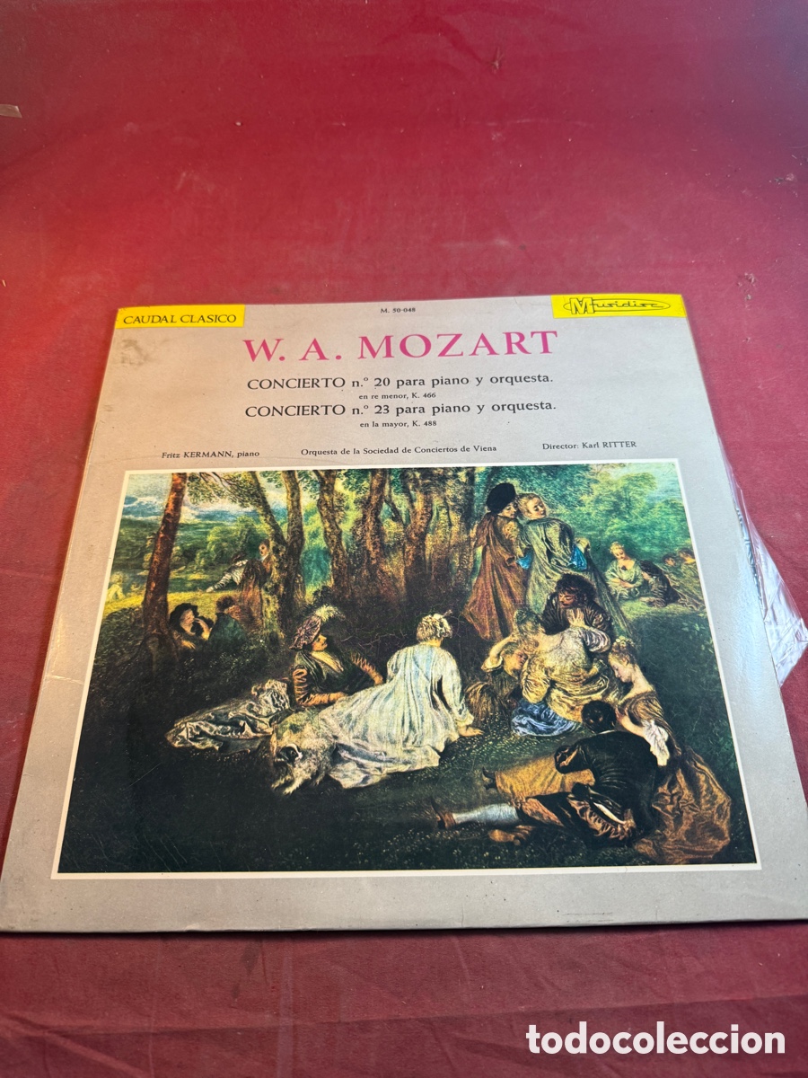 Discos de vinilo: MOZART CONCIERTOS N 20 y 23 - Foto 1