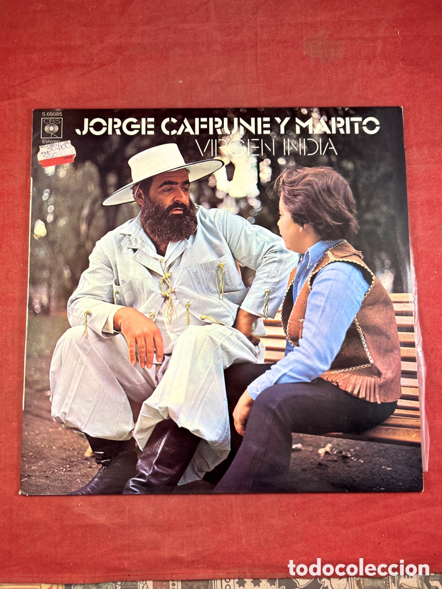 Discos de vinilo: Jorge Cafrune y Marito virgen india - Foto 1