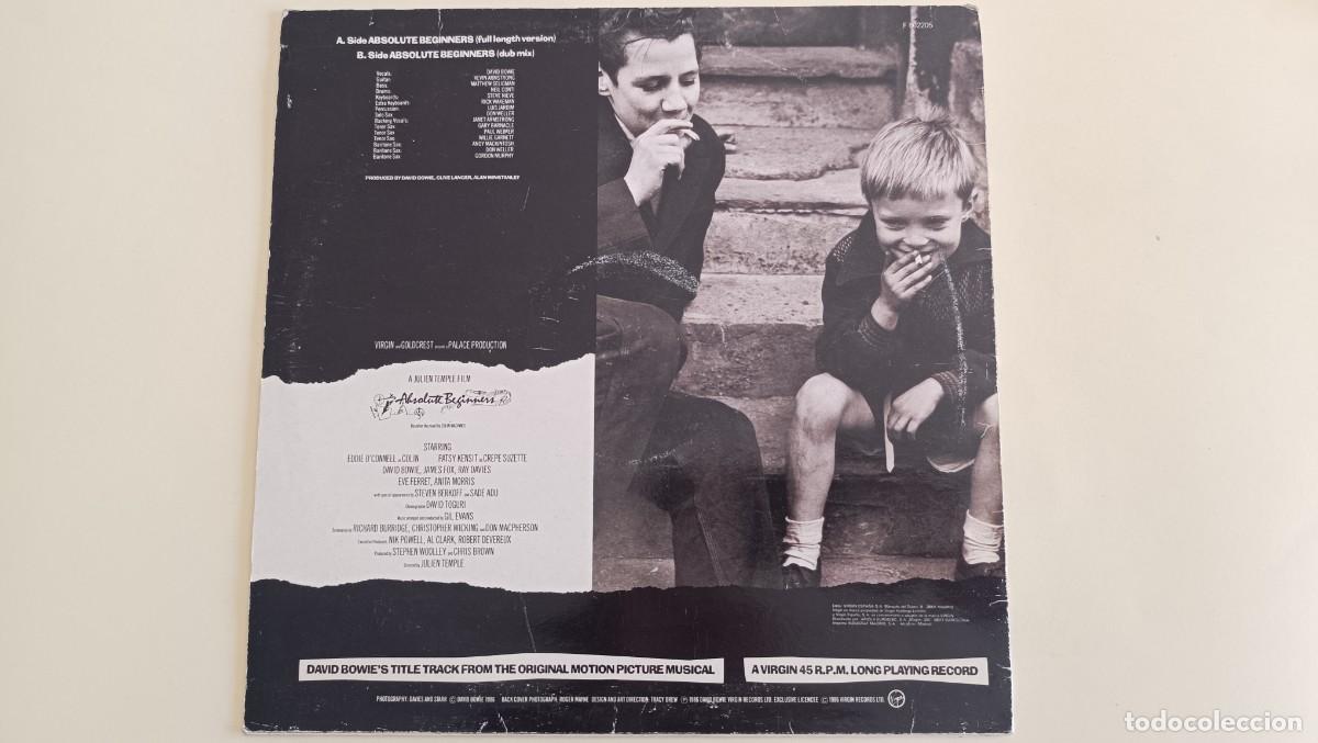 Discos de vinilo: David Bowie &lrm;&ndash; Absolute Beginners - Foto 2